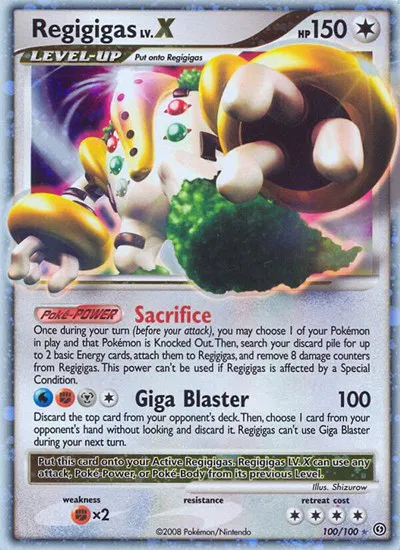 Regigigas Lv.X 