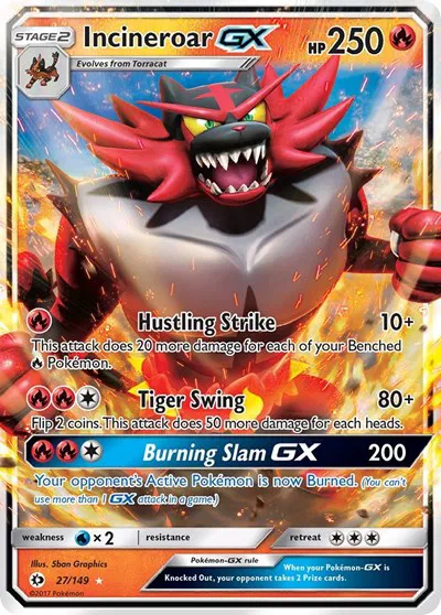 Incineroar GX 