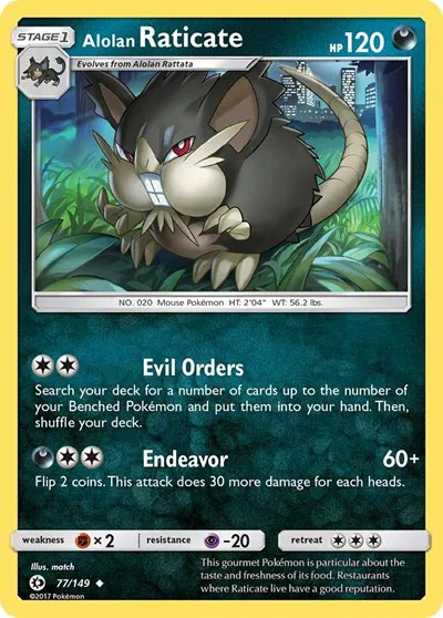 Alolan Raticate 