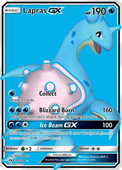 Lapras GX (Full Art) 