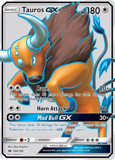 Tauros GX (Full Art) 