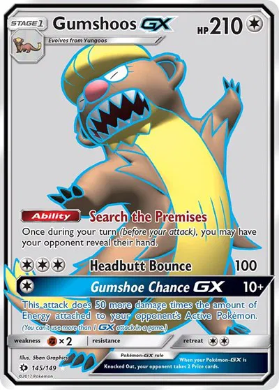 Gumshoos GX (Full Art) 
