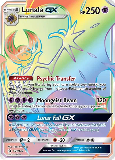 Lunala GX (Secret) 