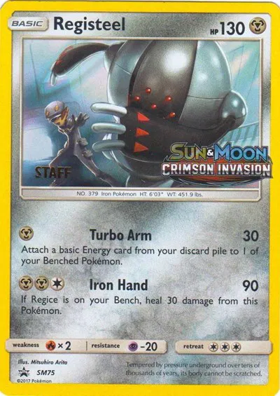 Registeel (Staff Prerelease) 
