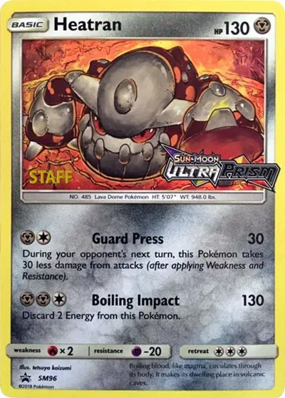 Heatran (Staff Prerelease) 