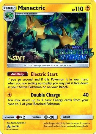 Manectric (Staff Prerelease) 