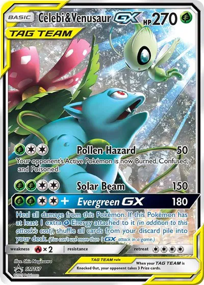 Celebi & Venusaur GX 