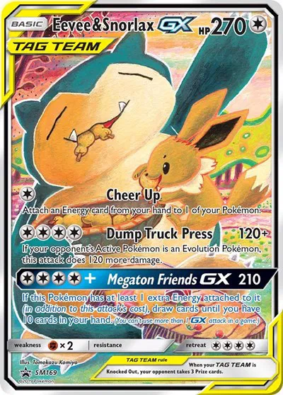 Eevee & Snorlax GX 