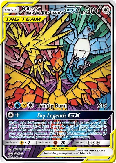 Moltres & Zapdos & Articuno GX 