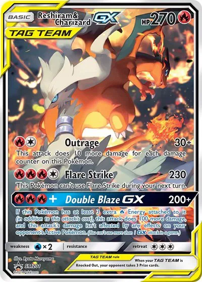 Reshiram & Charizard GX 