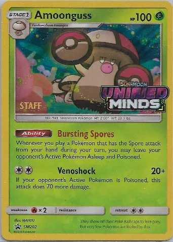 Amoonguss (Staff Prerelease) 