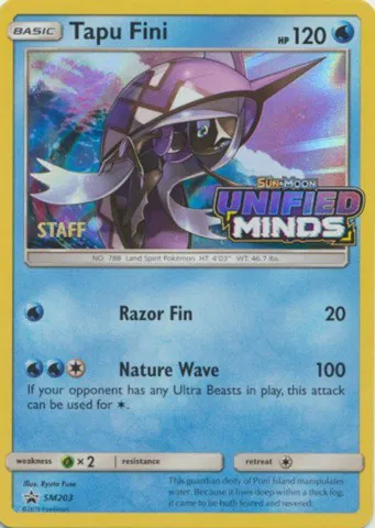 Tapu Fini (Staff Prerelease) 