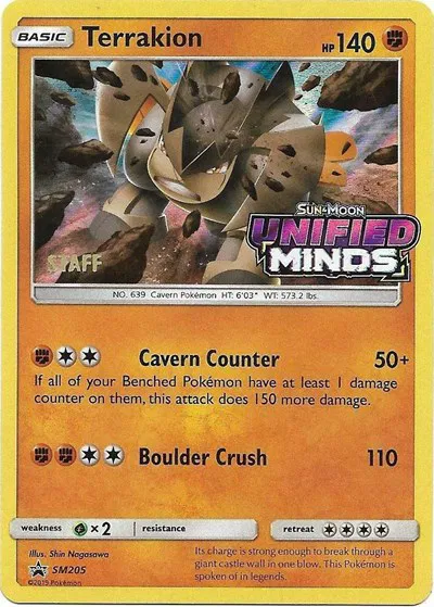 Terrakion (Staff Prerelease) 