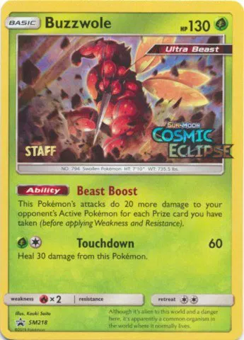 Buzzwole (Staff Prerelease) 