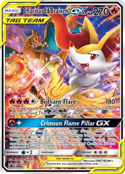 Charizard & Braixen GX  