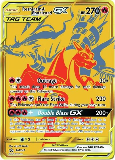 Reshiram & Charizard GX  