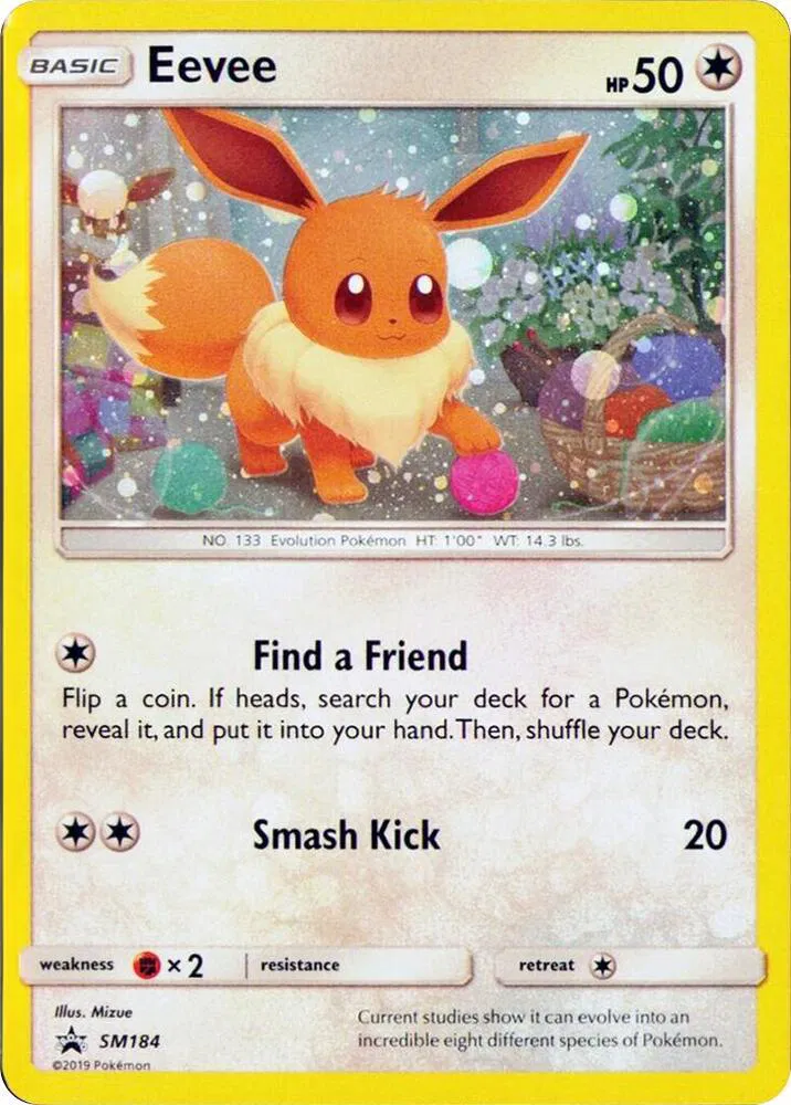 Eevee - SM184 (Cosmos Holo) 