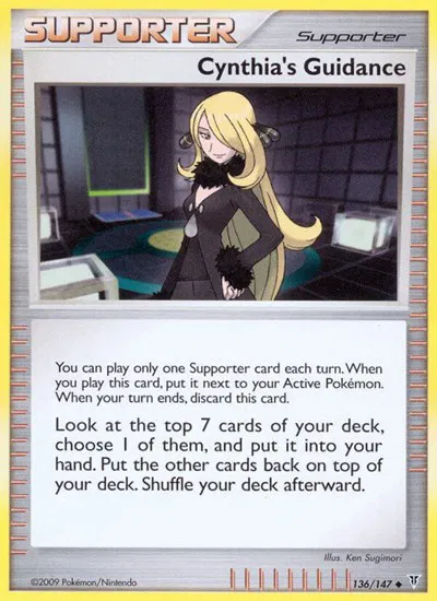 Cynthia's Guidance 