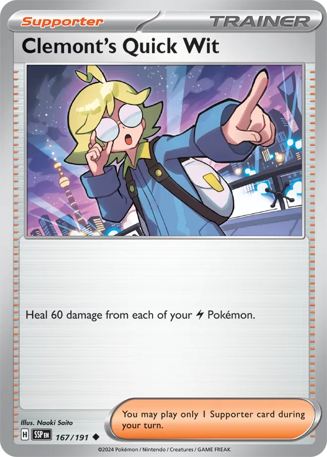 Clemont's Quick Wit 