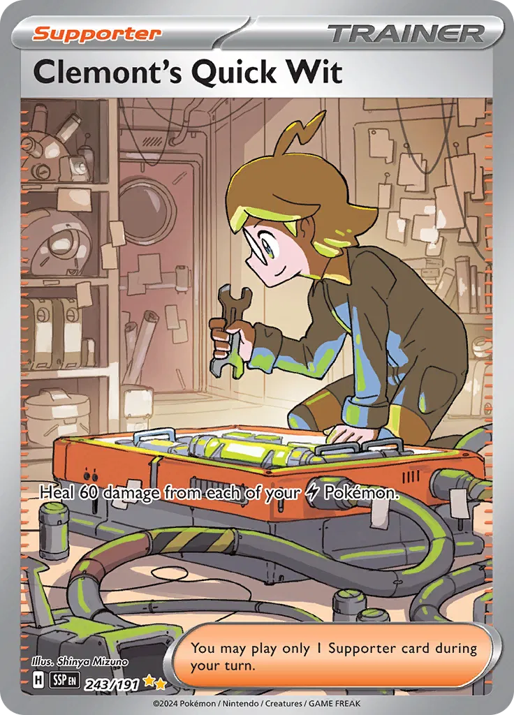Clemont's Quick Wit 