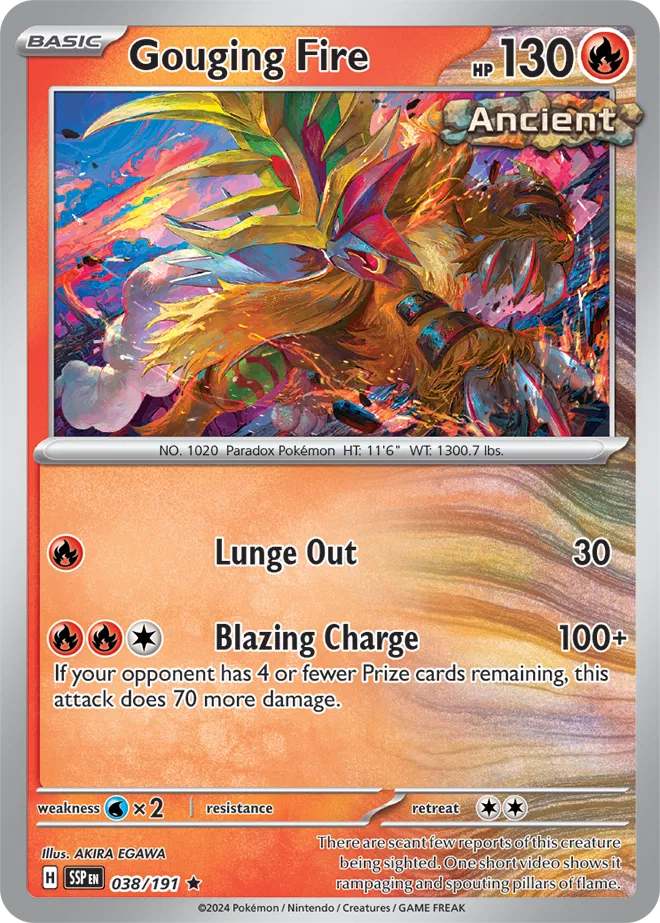 Gouging Fire 