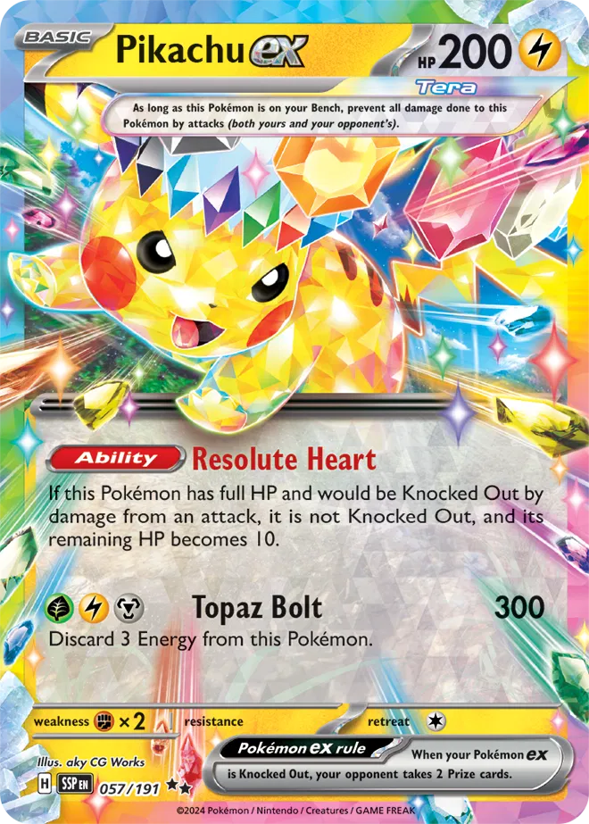 Pikachu ex 