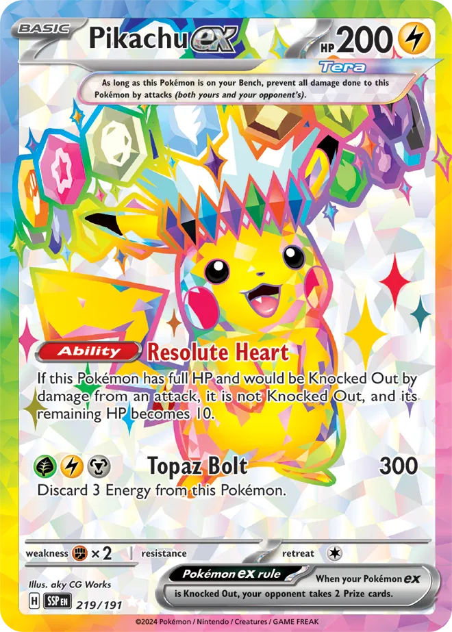Pikachu ex 