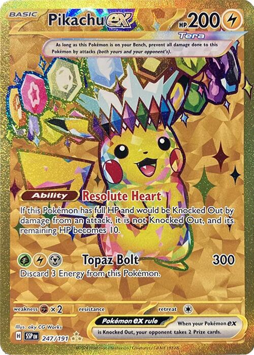 Pikachu ex 