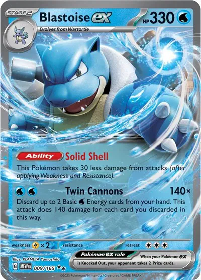 Blastoise ex 