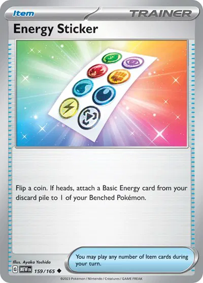 Energy Sticker 