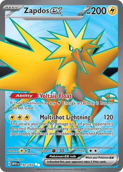 Zapdos ex 