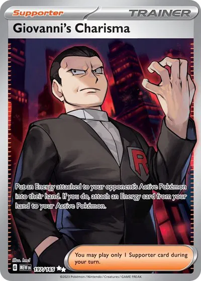 Giovanni's Charisma 