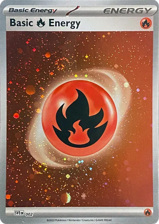 Basic Fire Energy (Cosmos Holo) 
