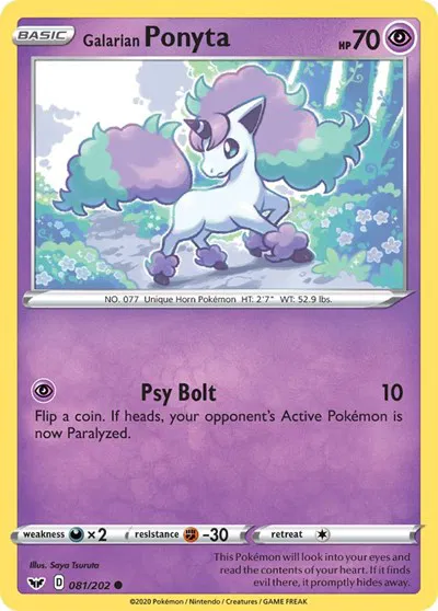 Galarian Ponyta 