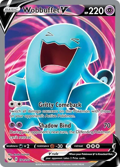 Wobbuffet V (Full Art) 