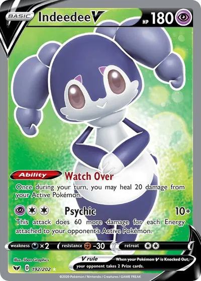 Indeedee V (Full Art) 