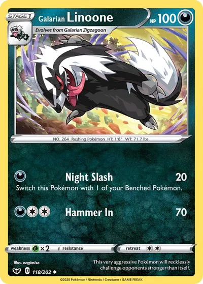 Galarian Linoone 