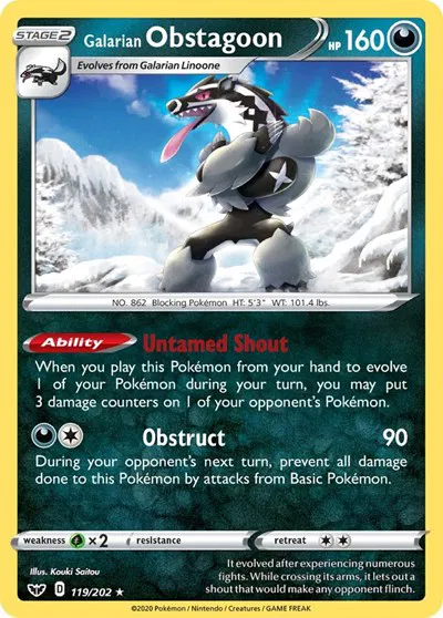 Galarian Obstagoon 