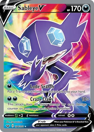 Sableye V (Full Art) 