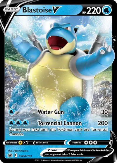 Blastoise V 