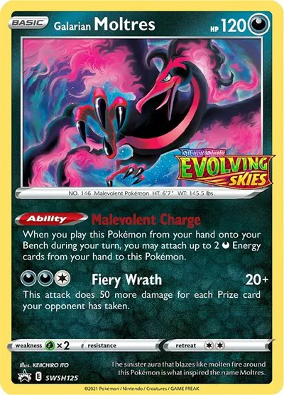 Galarian Moltres (Prerelease) 