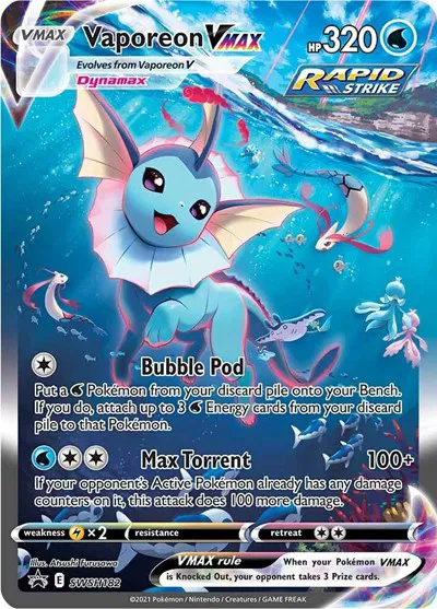 Vaporeon VMAX 