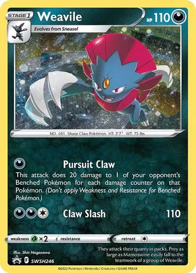 Weavile (Cosmos Holo) 