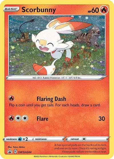 Scorbunny (Cosmos Holo) 