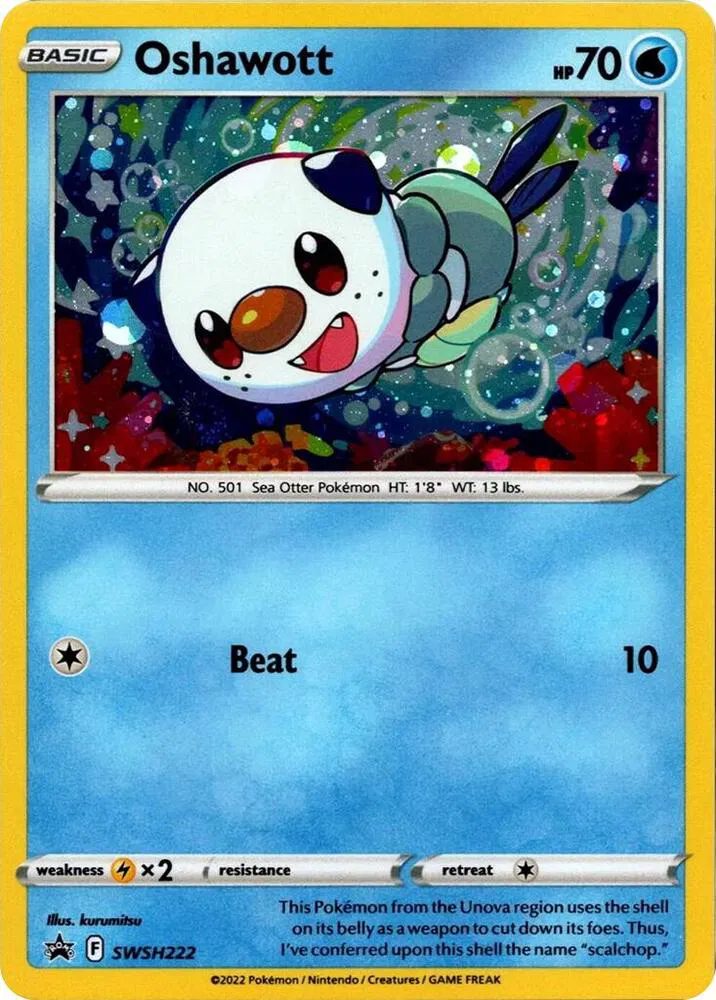 Oshawott (Cosmo Holo) 