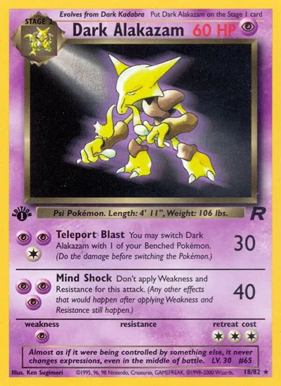 Dark Alakazam (18) 