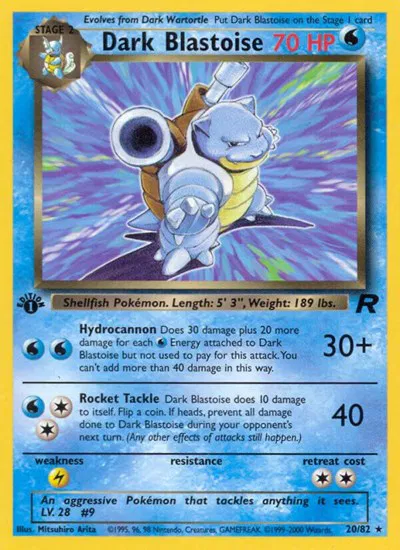 Dark Blastoise (20) 