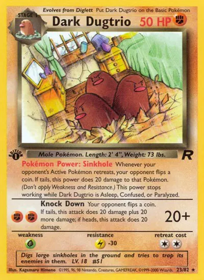 Dark Dugtrio (23) 