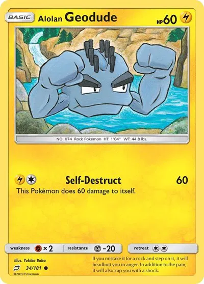 Alolan Geodude (34) 