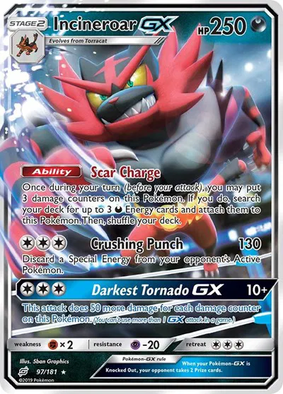 Incineroar GX 